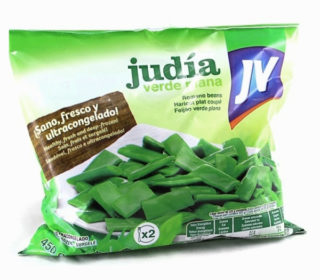 Judías verdes troc. J.V. bolsa 450 g. Judías verdes troc. J.V. bolsa 450 g.