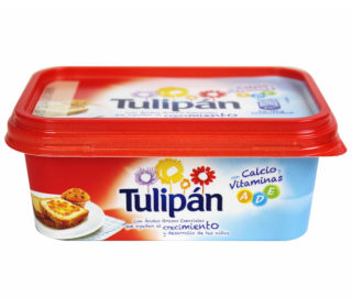 Margarina Tulipán sin sal 225 g. Margarina Tulipán sin sal 225 g.