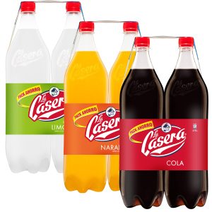 Refresco La Casera pack 2x1.5 L.