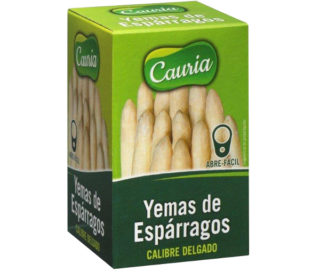 Yemas espárragos Cauria 155 g. Yemas espárragos Cauria 155 g.