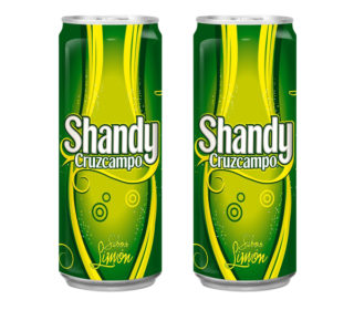 Cerveza Cruzcampo Shandy limón lata 33 cl. Cerveza Cruzcampo Shandy limón lata 33 cl.