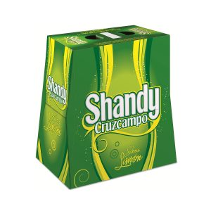 Cerveza Cruzcampo shandy pack 6x25 cl.