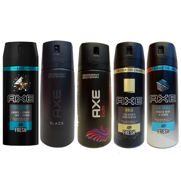 Desodorante spray Axe 150 ml.