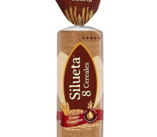 Pan s/corteza 8 cereales Bimbo 450 g.