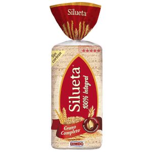 Pan s/corteza Silueta 450 g.