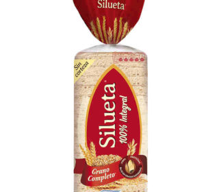 Pan s/corteza Silueta 450 g.