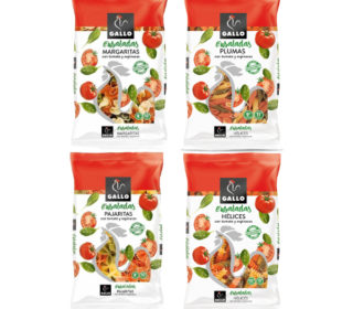 Pastas vegetales Gallo 250 g.