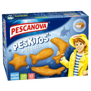 Peskitos merluza empanada Pescanova 400 g