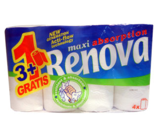 Rollo cocina Renova pack 3+1 rollo Rollo cocina Renova pack 3+1 rollo