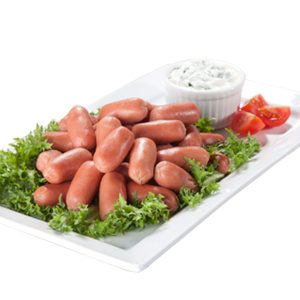 Salchichas cocidas de ave "paquete 400 g."