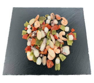 Salpicón de marisco bandeja 360 g. Salpicón de marisco bandeja 360 g.