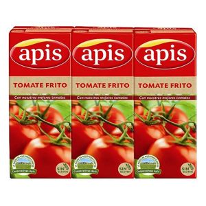 Tomate frito Apis brik pack-3x215 g.