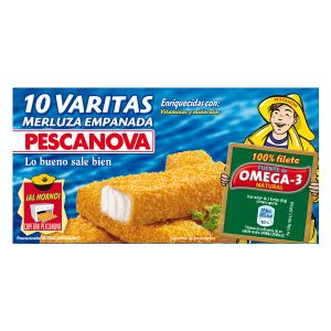 Varitas merluza Pescanova 300 g.