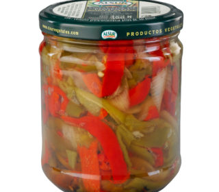 Ensalada pimientos Alsur rojos/verdes 275 g.