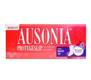 Protege-slip Ausonia maxi 30 un. Protege-slip Ausonia maxi 30 un.