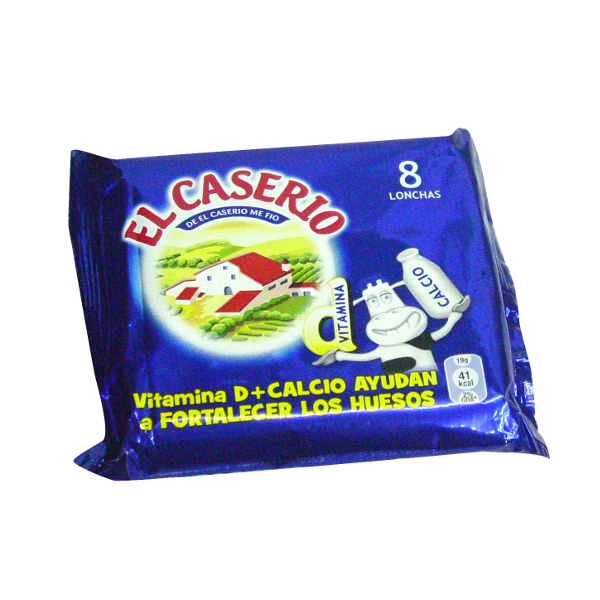 Queso lonchas El Caserio 8 lonchas