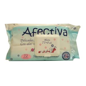 Toallitas gruesas Afectiva recambio 72 un.