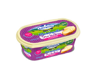 Mantequilla sin lactosa ligera Asturiana 250 g.