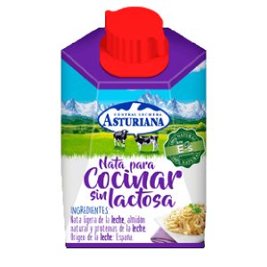 Nata sin lactosa Asturiana cocina 200 ml.