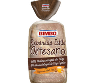 Rebanada artesana Integral Bimbo 550 g. Rebanada artesana Integral Bimbo 550 g.