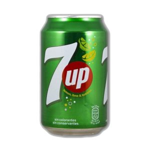 Refresco Seven Up lata 33 cl.