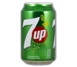 Refresco Seven Up lata 33 cl.