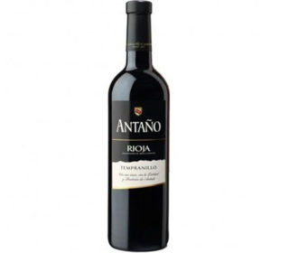 Vino tinto Rioja Antaño cosecha 75 cl.