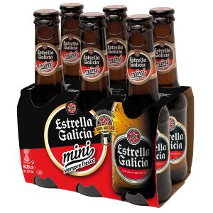 Cerveza Estrella Galicia pack-6x20 cl.