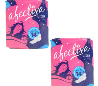 Compresas Afectiva ultra alas noche 14 u. Compresas Afectiva ultra alas noche 14 u.