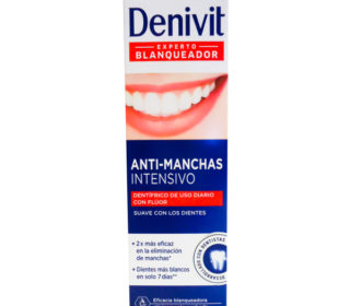 Dentífrico Denivit blanqueador 50 ml.