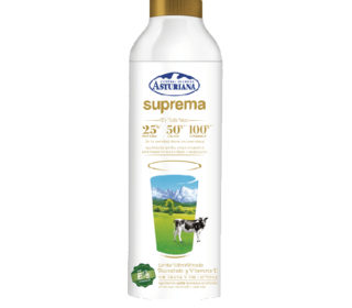 Leche Suprema 0.0% m.g. Asturiana 1 Lt.