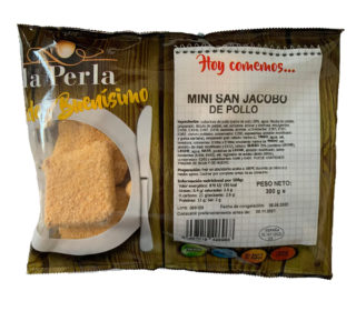 Mini San Jacobos pollo La Perla 300 g. Mini San Jacobos pollo La Perla 300 g.