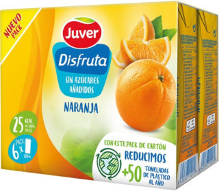 Néctar Disfruta naranja pack-6×200 ml.