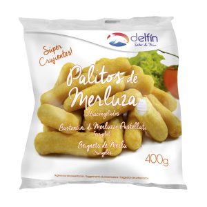 Palitos merluza Delfín 400 g.