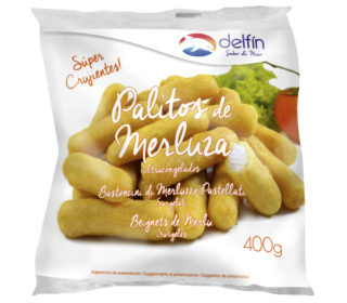 Palitos merluza Delfín 400 g.