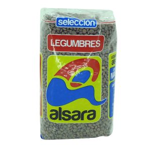 Lenteja pardina nacional Alsara 500 g.