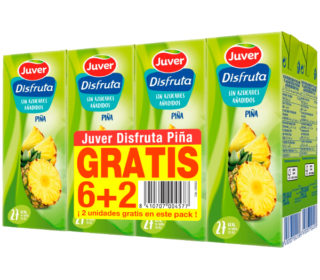 Nectar Disfruta piña pack-6+2×200 ml. Nectar Disfruta piña pack-6+2×200 ml.
