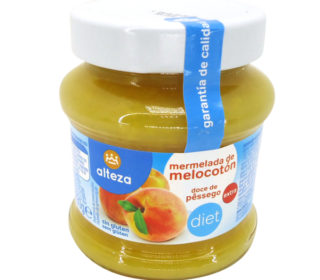 Mermelada sin azúcar melocotón Alteza 280 g. Mermelada sin azúcar melocotón Alteza 280 g.