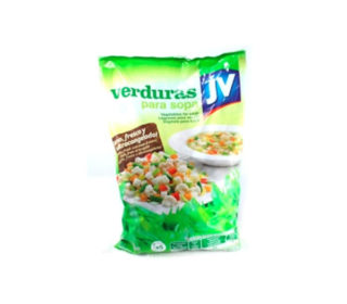 Verdura para sopa J.V. bolsa 450 g. Verdura para sopa J.V. bolsa 450 g.