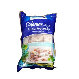 Calamar troceado Globalimar 10/20 bolsa 450 g.