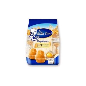 Magdalenas redondas La Bella Easo paquete de 9 un.