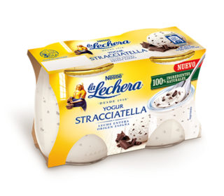 Yogur La Lechera straciatella pack-2×120 g. Yogur La Lechera straciatella pack-2×120 g.