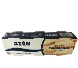 Atún aceite Mar Palmeira pack-3×52 g. Atún aceite Mar Palmeira pack-3×52 g.