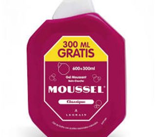 Gel Moussel clásico 600 ml + 300 ml. gratis Gel Moussel clásico 600 ml + 300 ml. gratis