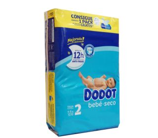 Pañal Dodot talla 2: 72 un. Pañal Dodot talla 2: 72 un.