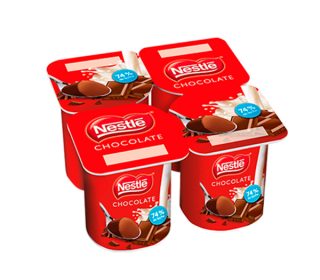 Postre chocolate Nestlé pack 4×125 g. Postre chocolate Nestlé pack 4×125 g.
