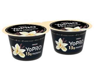 Yopro vainilla pack-2×160 g.