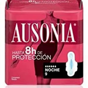Compresas Ausonia Ad alas noche:9 un.
