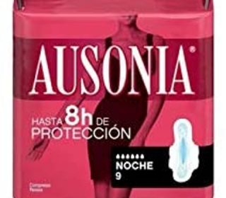 Compresas Ausonia Ad alas noche:9 un.