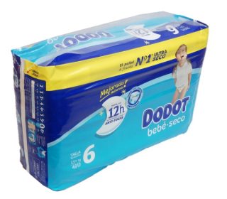 Pañal Dodot talla 6:48 un. Pañal Dodot talla 6:48 un.